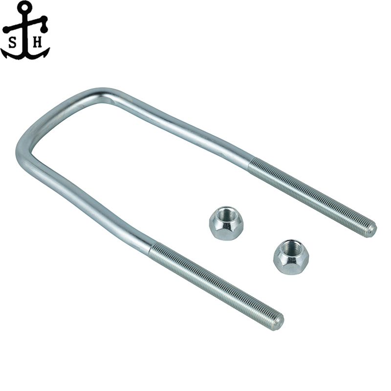Factory Outlet Auto Parts Carbon Steel Galvanized U Bolt Car Parts Spare Parts Made in China