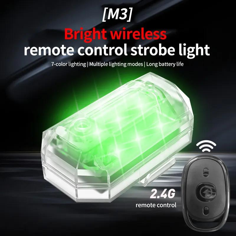 USB LED-подсветка для авто, 7 цветов RGB