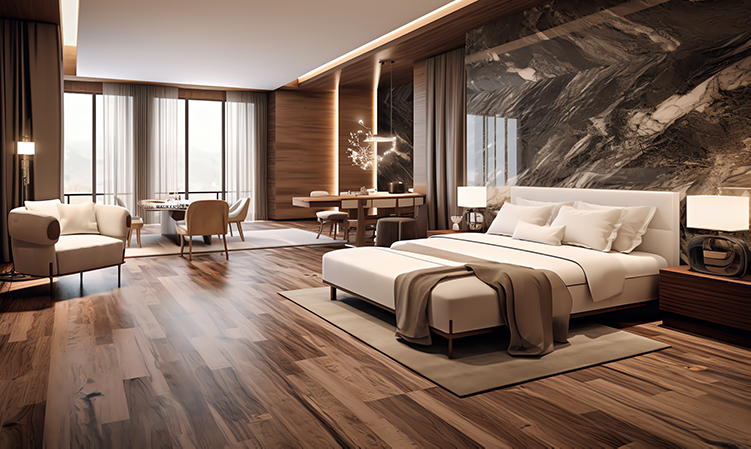 Роскошный комплект мебели для спальни и гостиной 5* отеля