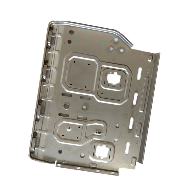 Штампованная деталь из нержавеющей стали с перфорацией