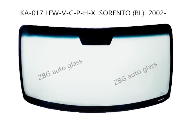Auto Glass for KIA Sorento 5D SUV 2002- Windshield
