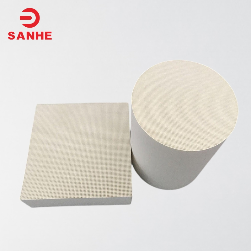 Керамическая сотовая подложка-носитель катализатора