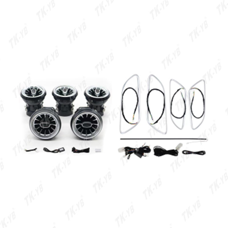 Car Ambient Light for Mercedes Benz Old a/B/Cla/Gla Class Interior LED Car Lights 64 Colors Turbine Air Outlet Light