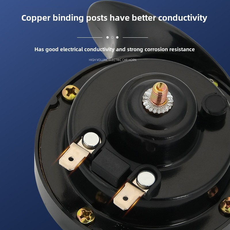 Универсальный клаксон 48-60V для авто и мото, 510Гц