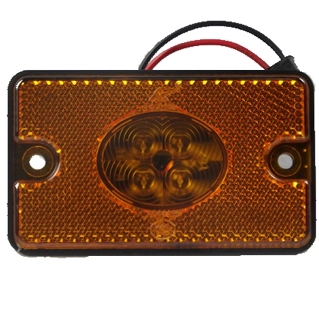 Боковой светодиодный габарит LT517 для грузовиков 12В/24В