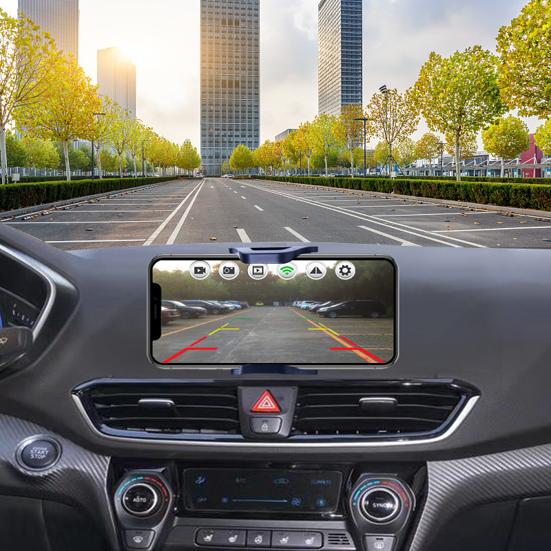 High Quality Reversing Wide Angle Night Vision License Plate Frame Camera