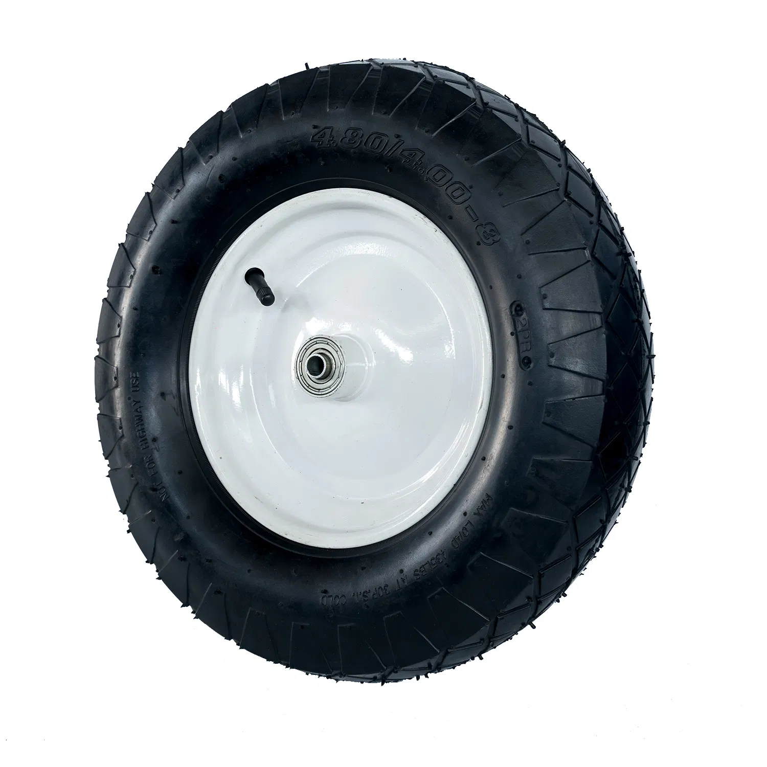 Rubber Wheel Pneumatic Wheel with Plastic Steel Rim for Wheelbarrows 3.50-8 4.00-8 3.00-4, Hand Trolleys, Tool Carts