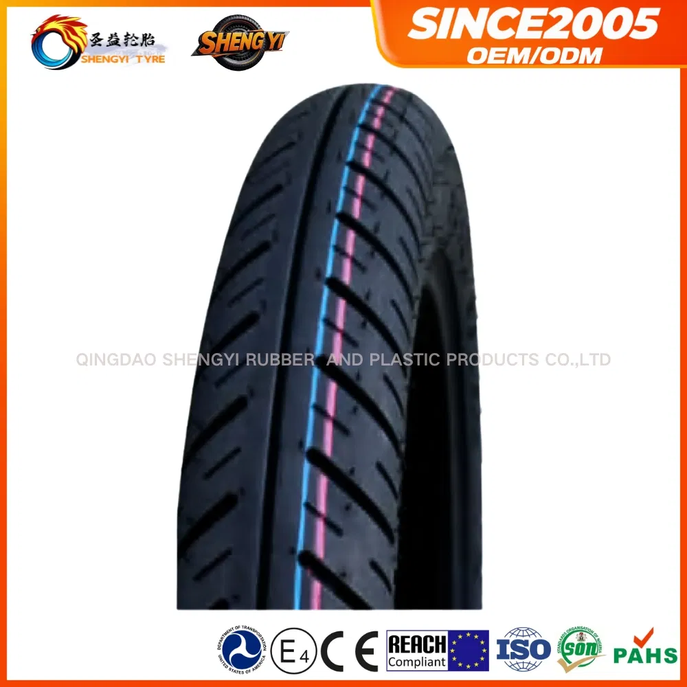 Мотошина бескамерная 80/90-18, натуральный каучук