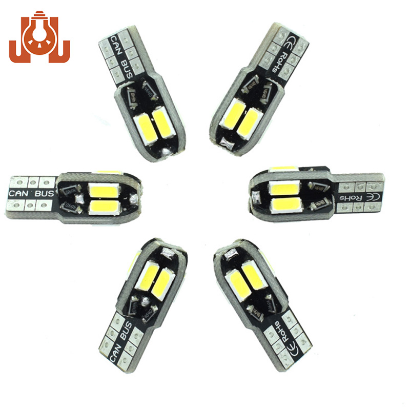 Светодиодная лампа T10 W5W 8SMD 5730 для авто