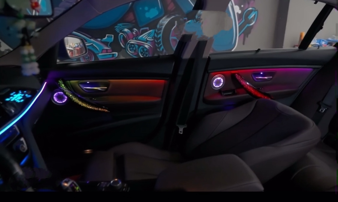 Универсальная светодиодная подсветка для салона автомобиля