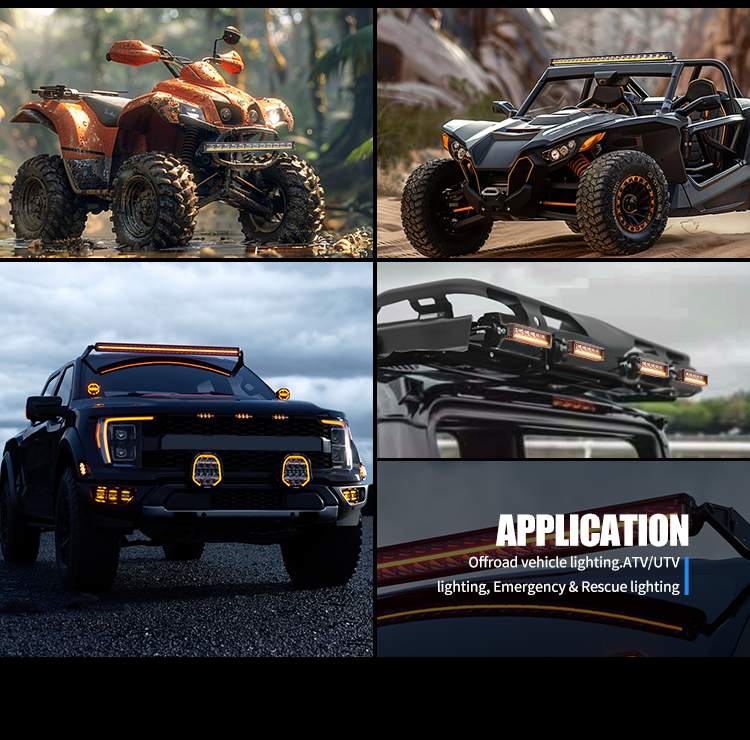 Aurora Universal LED off Road Light Bar for Car Jeep UTV ATV