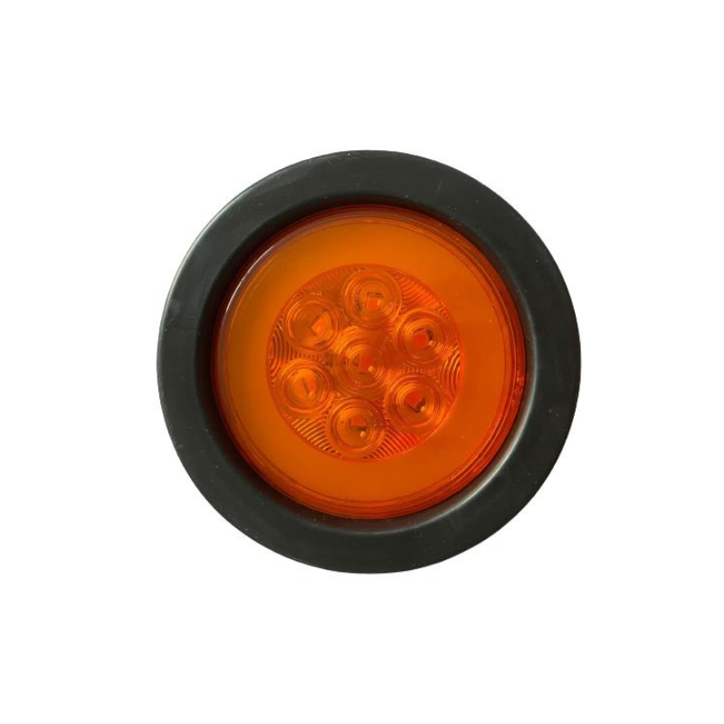 LED Trailer Truck Stop Turn Brake 4" Round LED Tail Neon Light