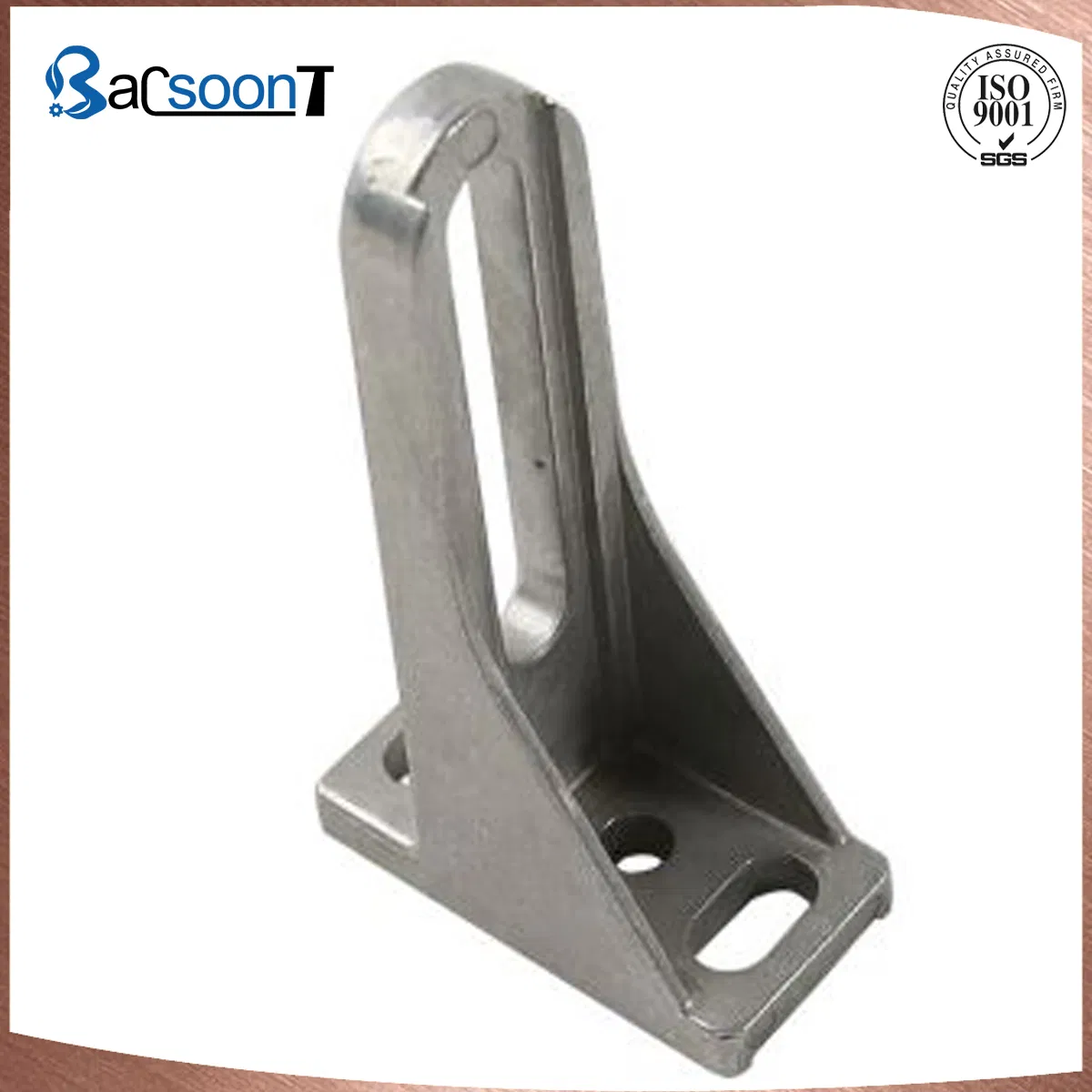 Customized Steel/Stainless Steel/Carbon Steel Lost Wax Casting/Investment Casting Steel Auto Part Bracket with Sandblasting/Machining/Polishing