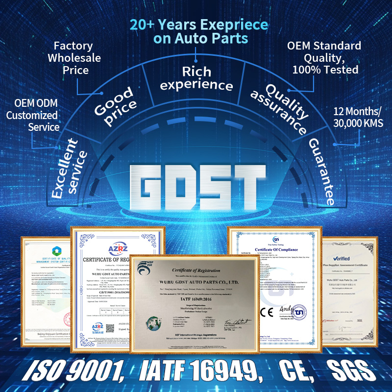 Алюминиевый радиатор охлаждения GDST для авто