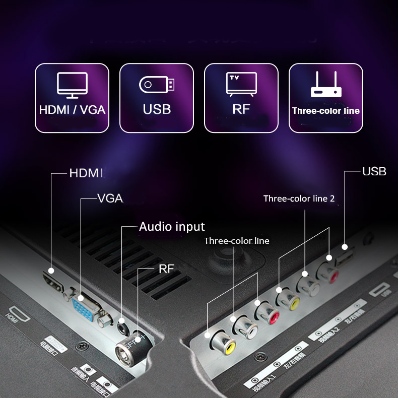 Смарт-телевизоры с ЖК-дисплеем 32, 43, 50, 55 дюймов HD, 2K, 4K, Smart TV на Android