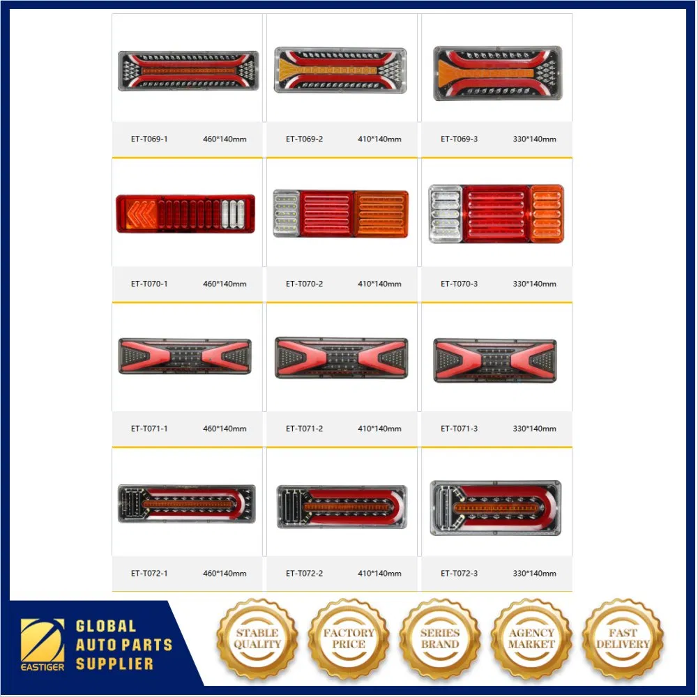 Trailer LED Lamp/Light Truck LED Light/Lamp Waterproof IP67 12V-30V Tail Rear Lamp/Lights