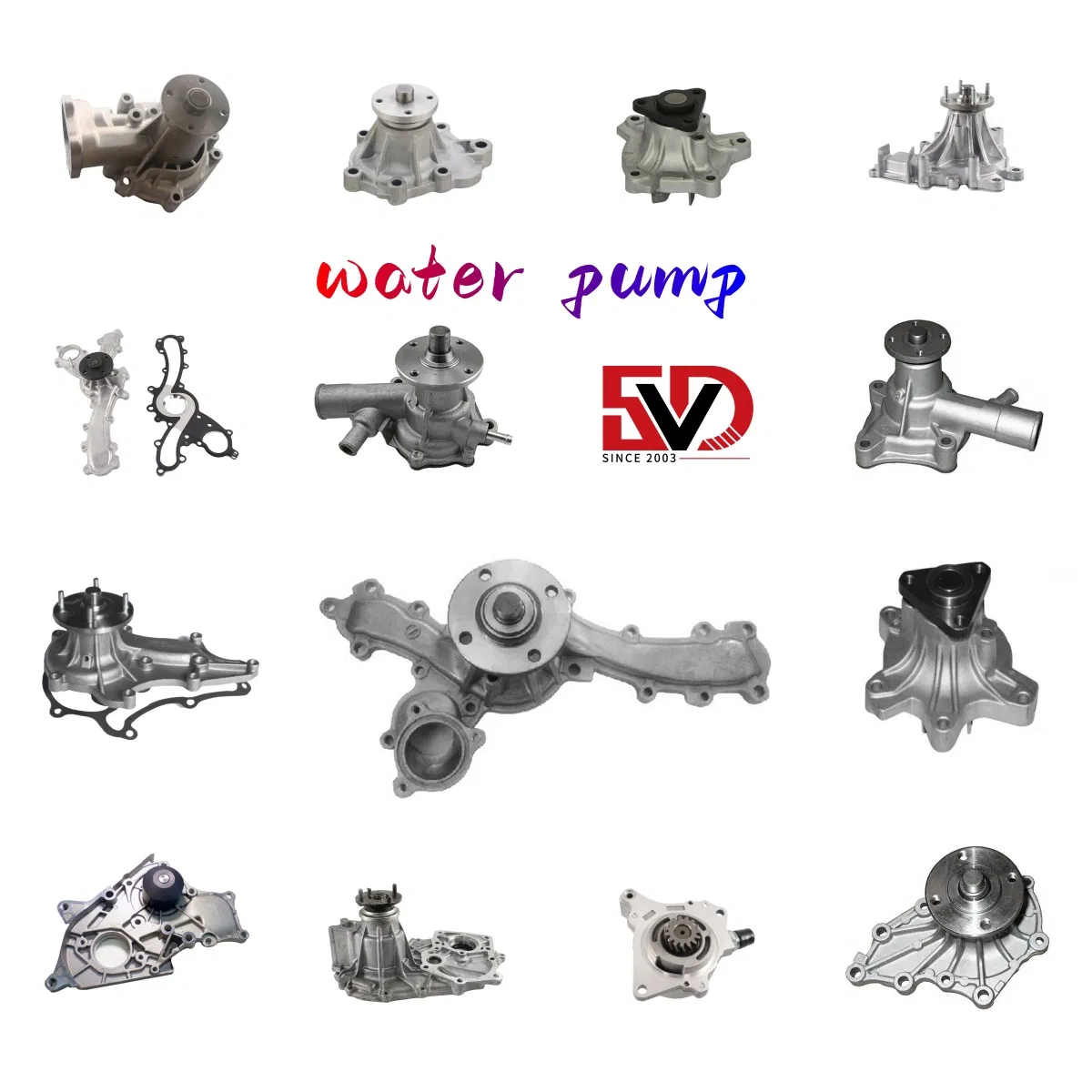 Водяной насос SVD 16100-39345 для Toyota