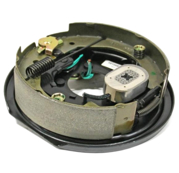 Lever Trailer Brake Backing Plate 3500lbs Dexter 10 Inch Brake Shoes Magnet Included