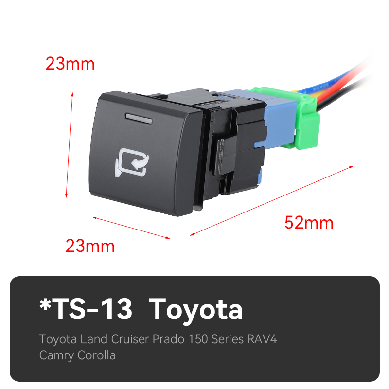 Vehicle Interior Dashboard Electrical Actuator Offering Improved Tactile Feedback and Durability Toyota Fog Light Switch