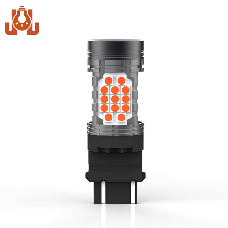 Светодиодная лампа стоп-сигнала и поворота Bright 3157 красная