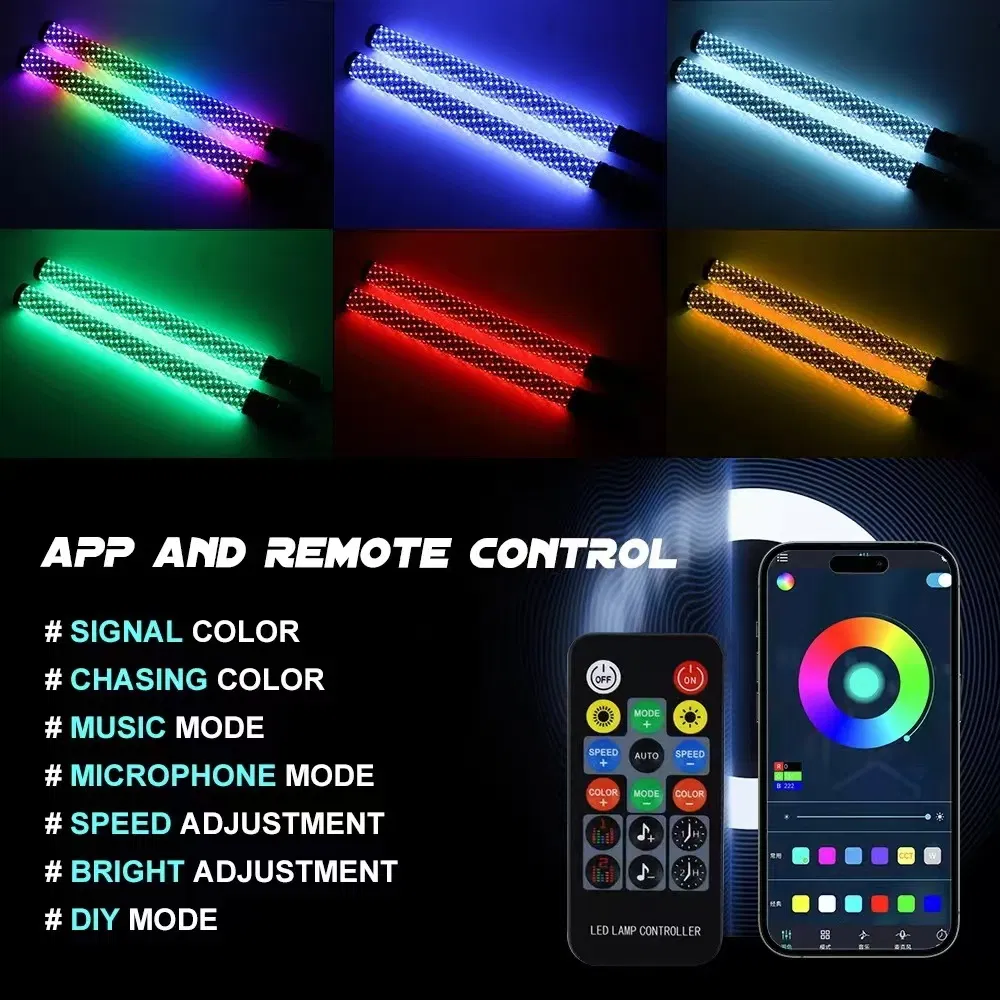 Жирный LED-кнут для внедорожников 1FT/2FT/3FT, 300 светодиодов