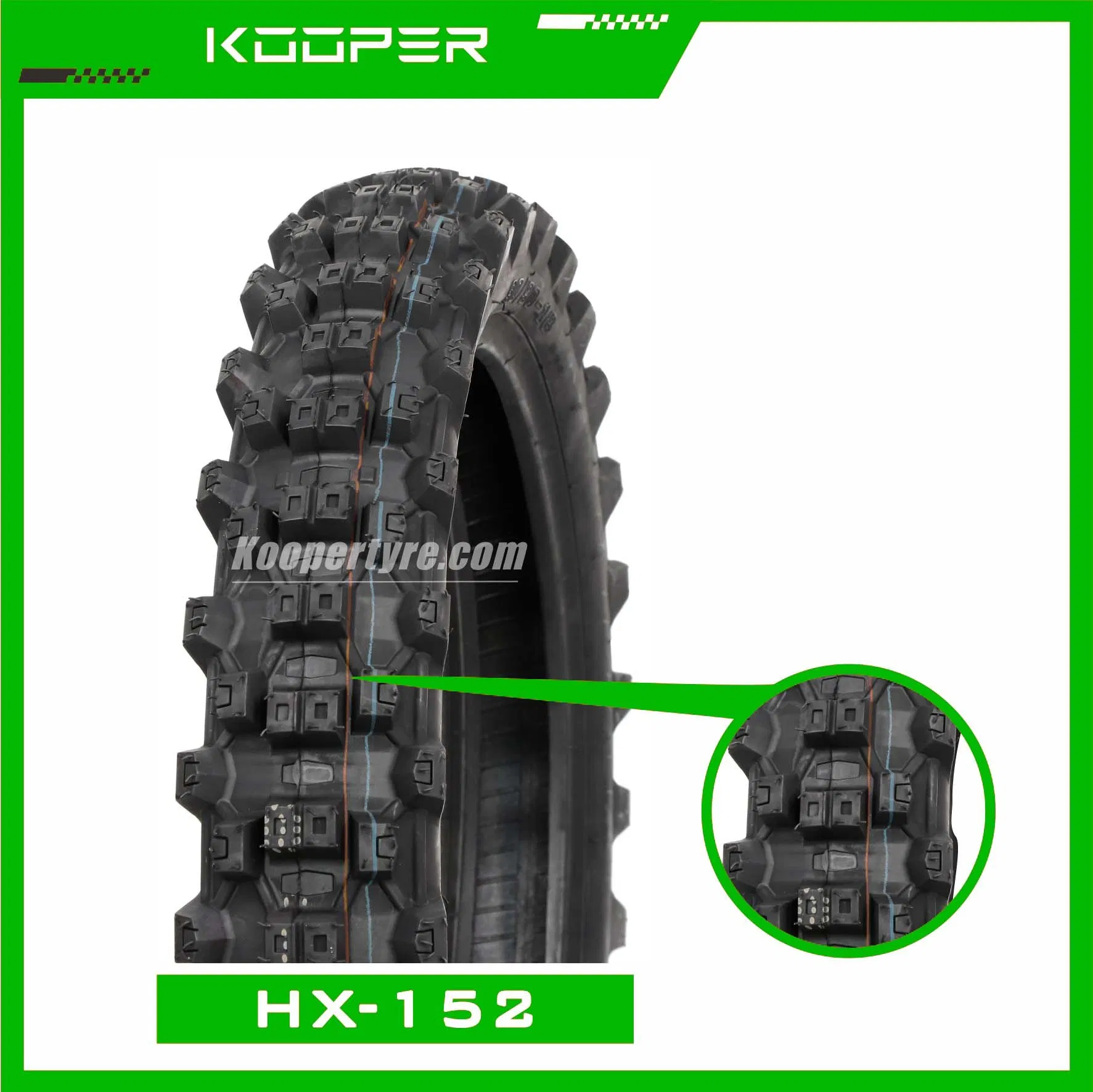 Durable Performance Motorcycle Tire /Tyre/Tubeless Set (110/90-16)