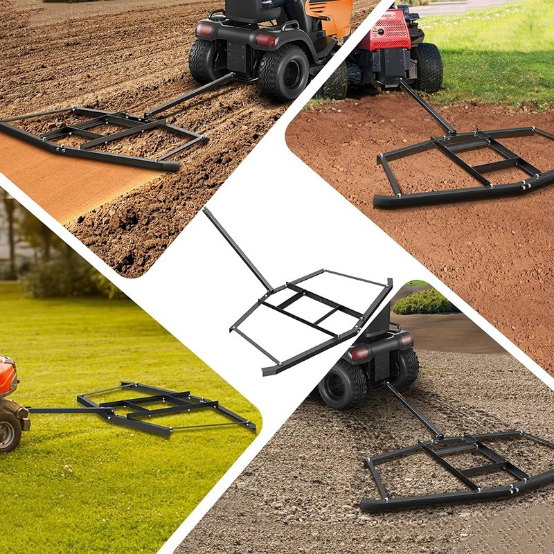 Стальной грабли-волокуша 66 дюймов для трактора