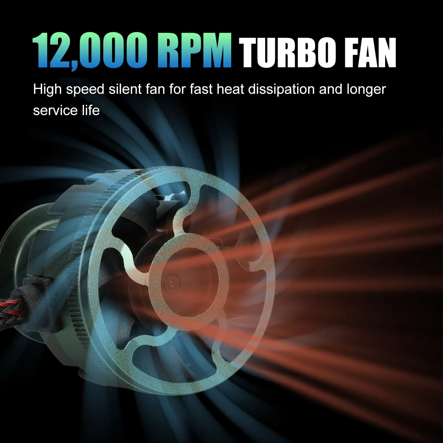 LED-лампа головного света 90W 880 9006 H3 H7 H11 H4