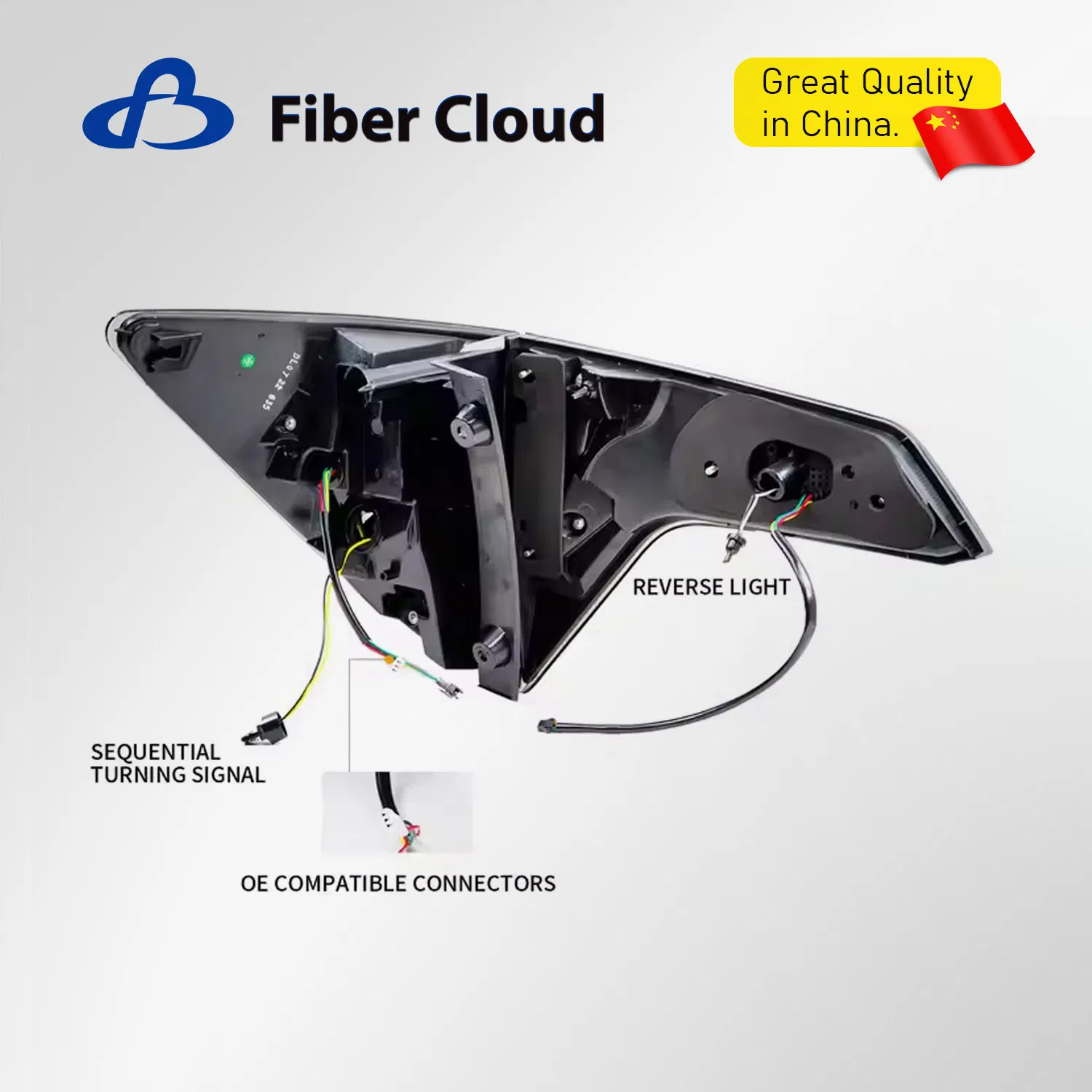 Modified Car Tail Light LED Lamp Rear Light W204 C200 2007- 2014