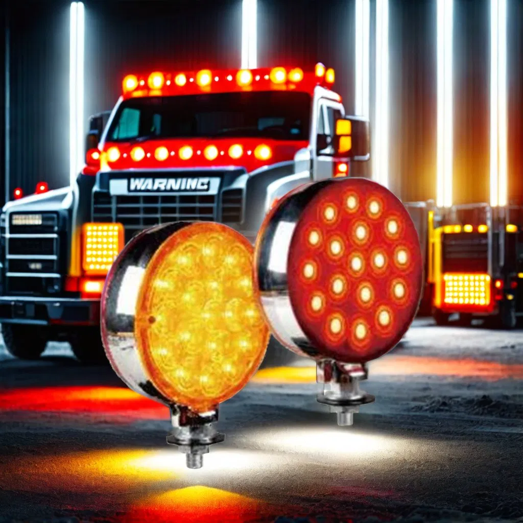 Двусторонний светодиодный габаритный фонарь для грузовиков и автобусов