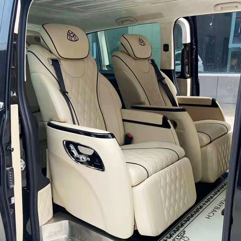High-End Wholesale MPV RV Car Luxury Van Aviation Seats Multifunctional Rear Camper Van Car Seats Interior Upgrades OEM/ODM