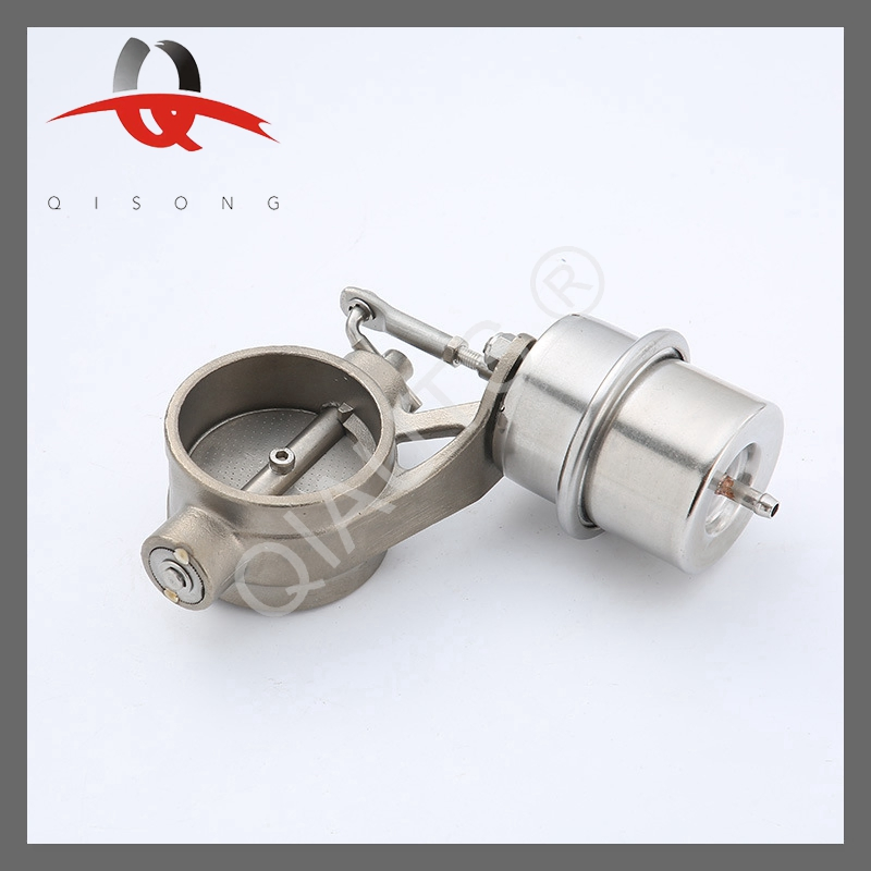 Пневматический клапан с системой контроля шума выхлопа