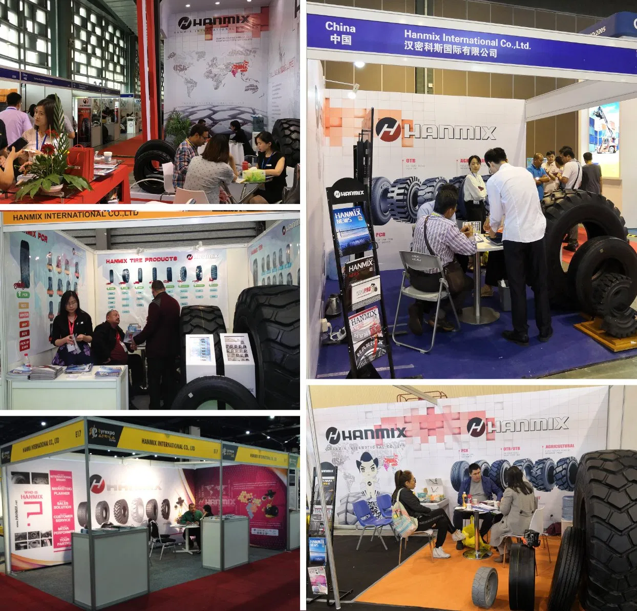 Hanmix OTR Tyre Articulated Dumper off-The-Road Tire E3/L3 Rigid Dumper Backhoe Radial Tyres 26.5r25 29.5r25 18.00r25 (505/95R25) 16.00r25 (445/95R25)