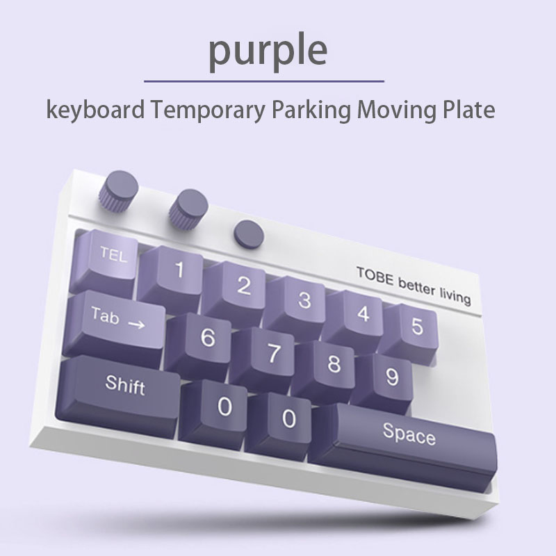 Keyboard Design Parking Number Plate Temporary Car Parking Moving Plate