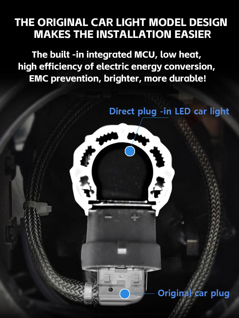 LED-противотуманная фара 9005 3000K 50W