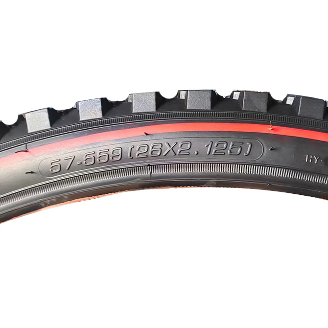 Велосипедная покрышка с цветными полосами, 26-28 дюймов