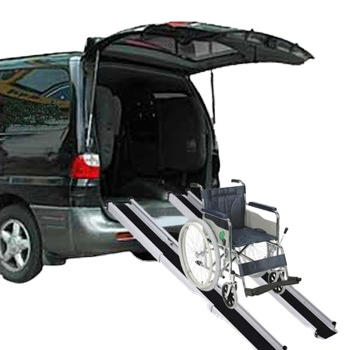 Aluminium Folding Telescopic Channel Threshold Car Wheelchair Ramps