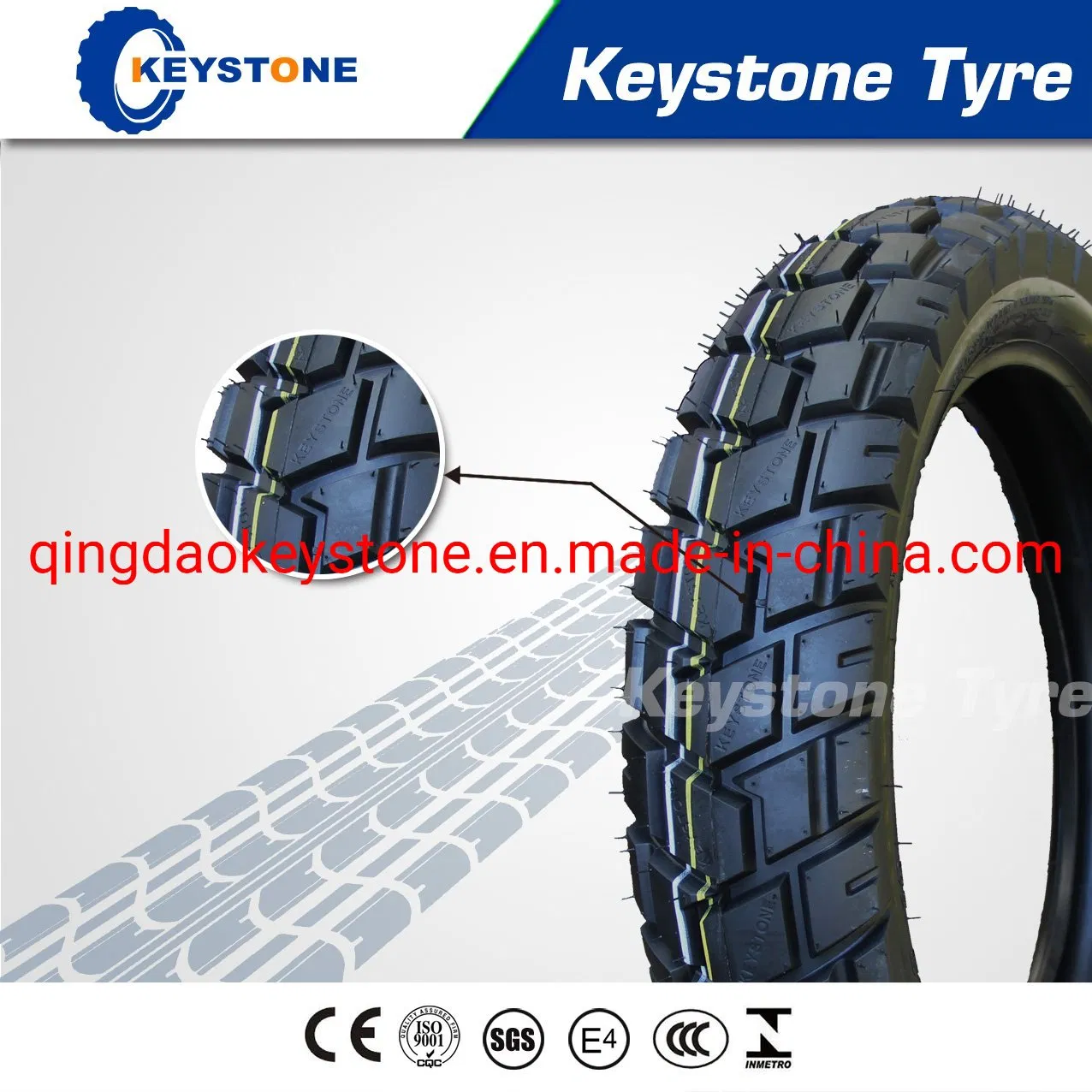 Мотошины внедорожные 120/90-18 и 4.10-18