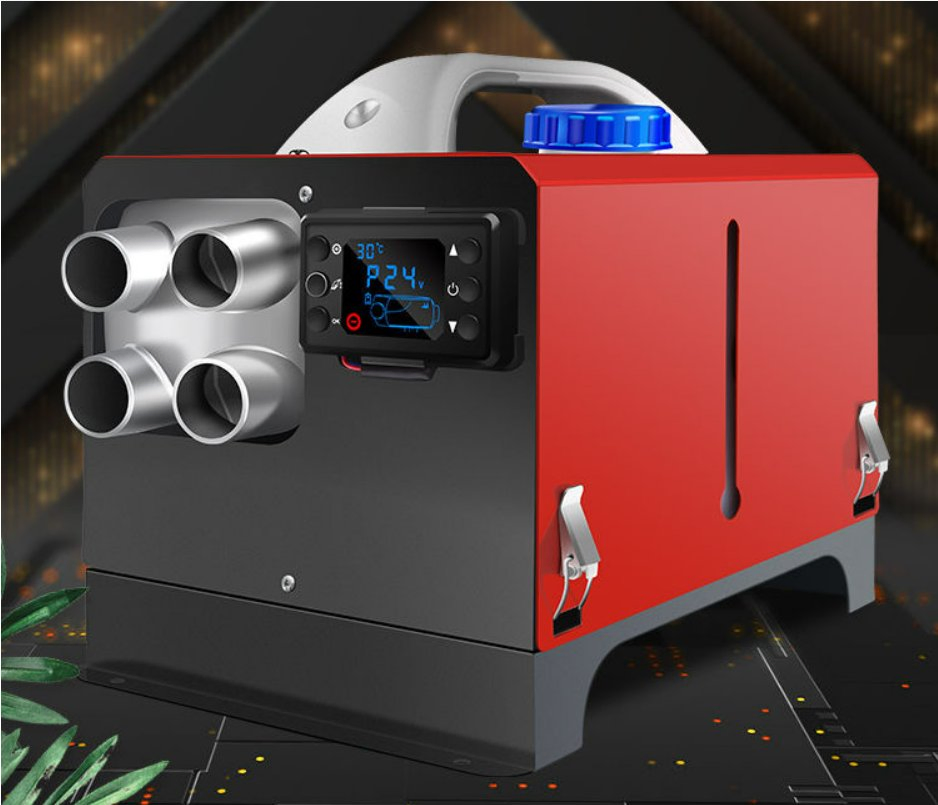 Портативный дизельный воздушный отопитель 2кВт/5кВт 12В/24В/220В