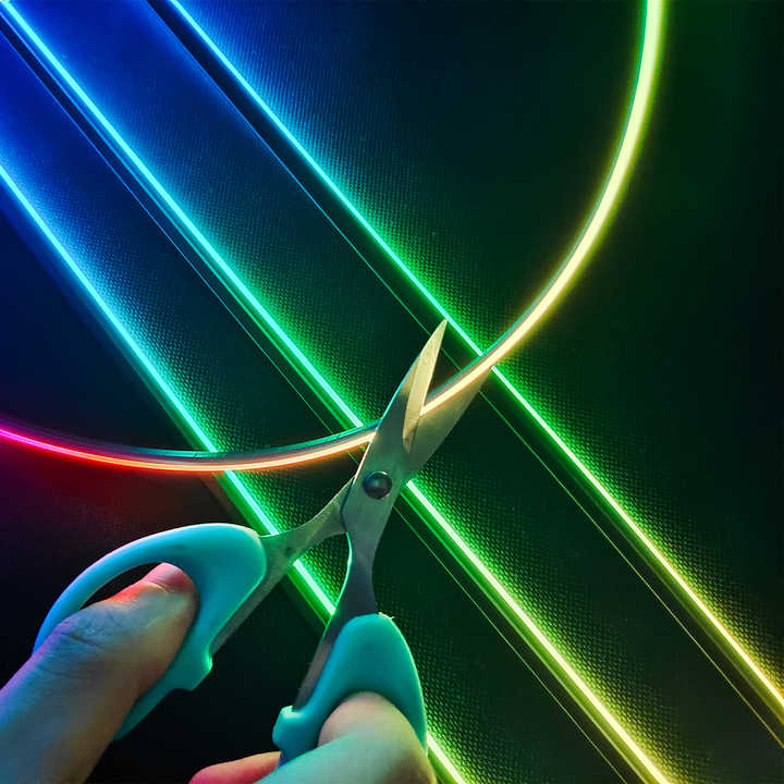 Симфония 64 цвета RGB подсветка салона автомобиля