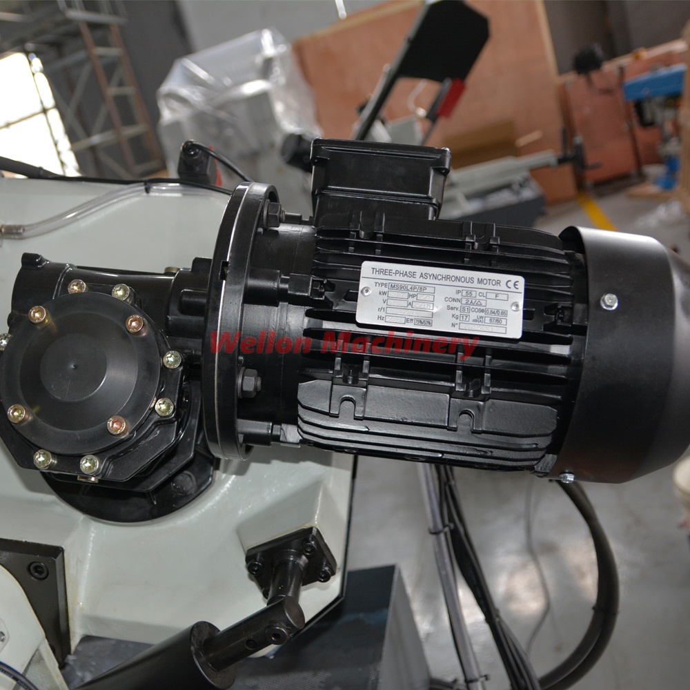 BS-315GH Metal Cutting Band Saw with Hydraulic Rise and Down Gear Drive Miter Bandsaw Machine