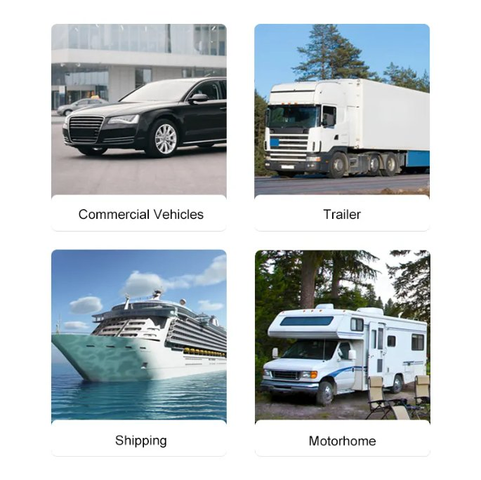 Factory Supply Rectangular LED Truck Trailer LED Combination Tail Lamp