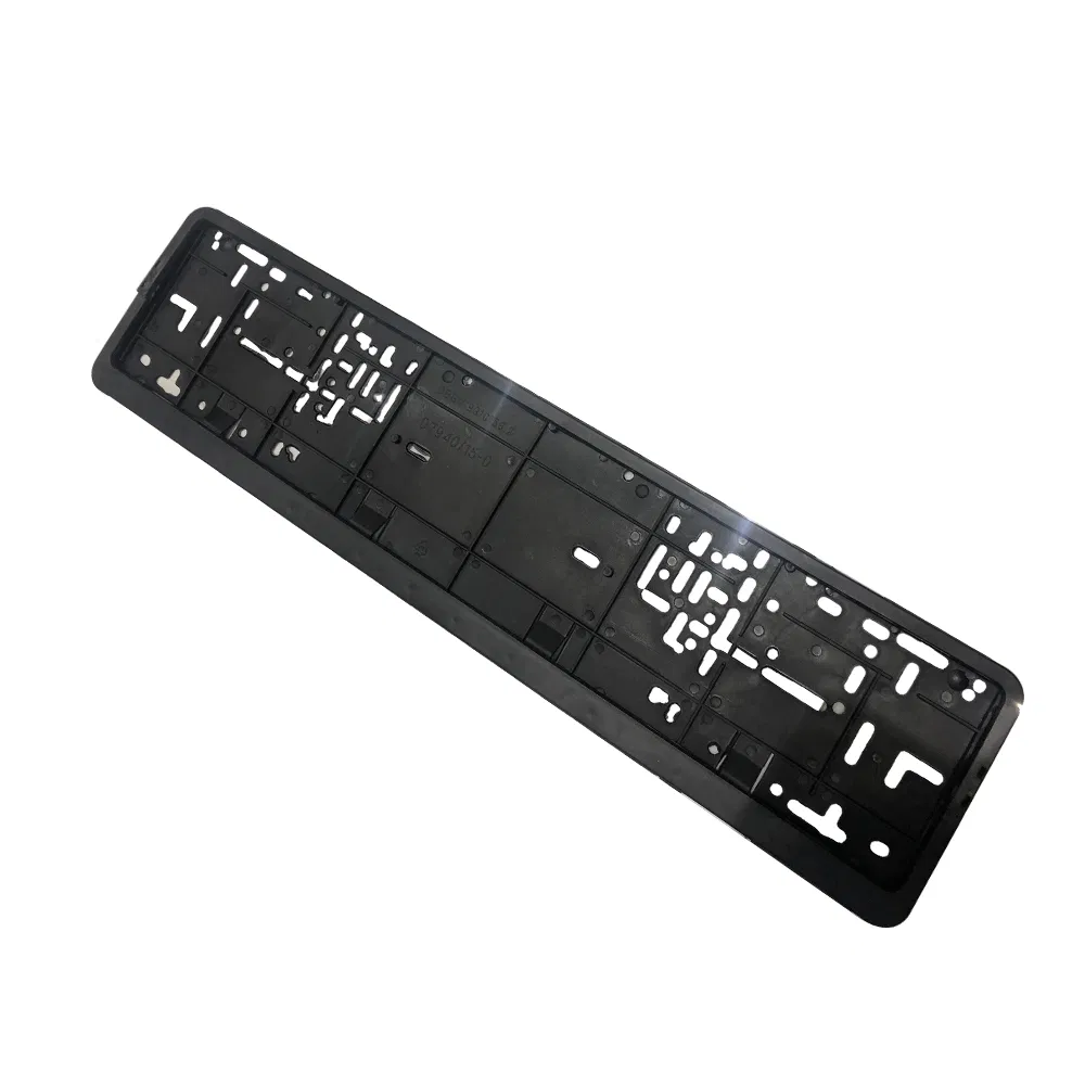 Customized Car Number License Plate Holder Black License Plate Frame