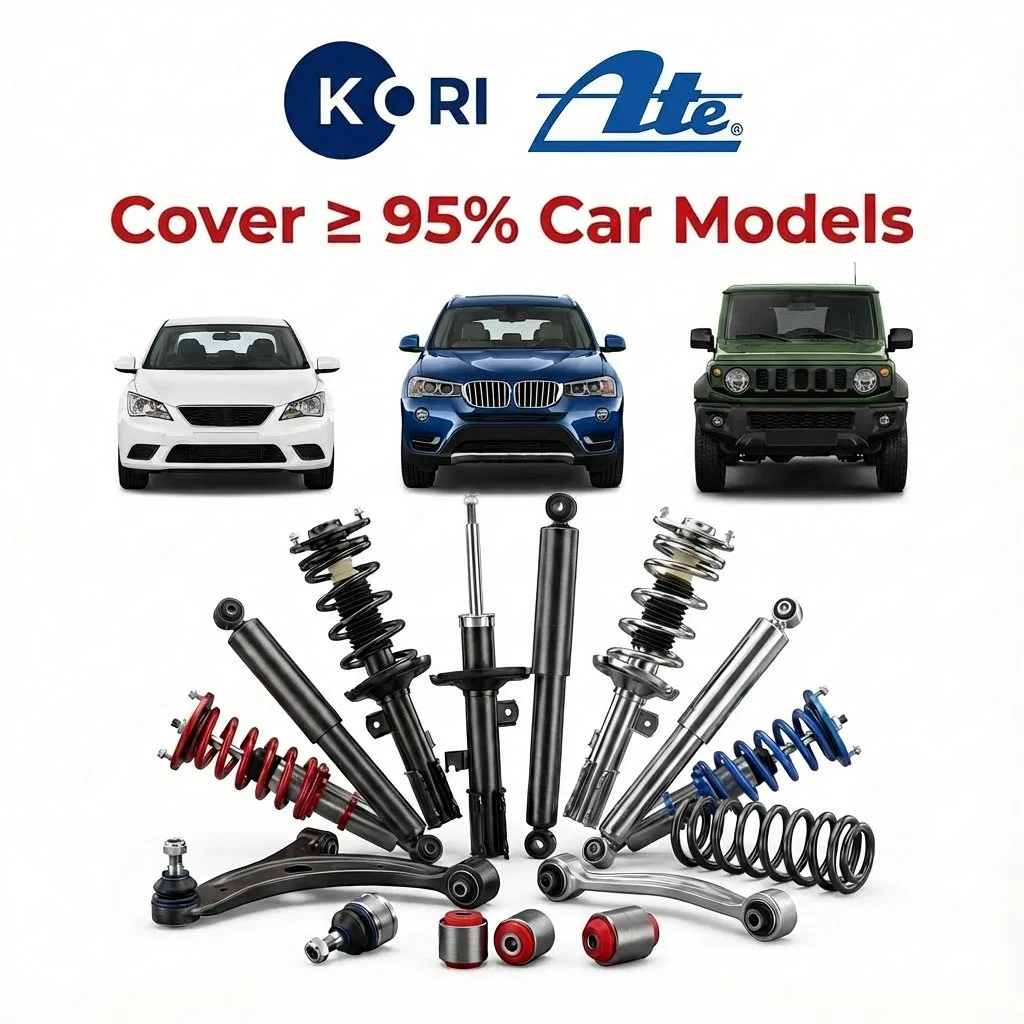 Амортизаторы передние и задние для автомобилей