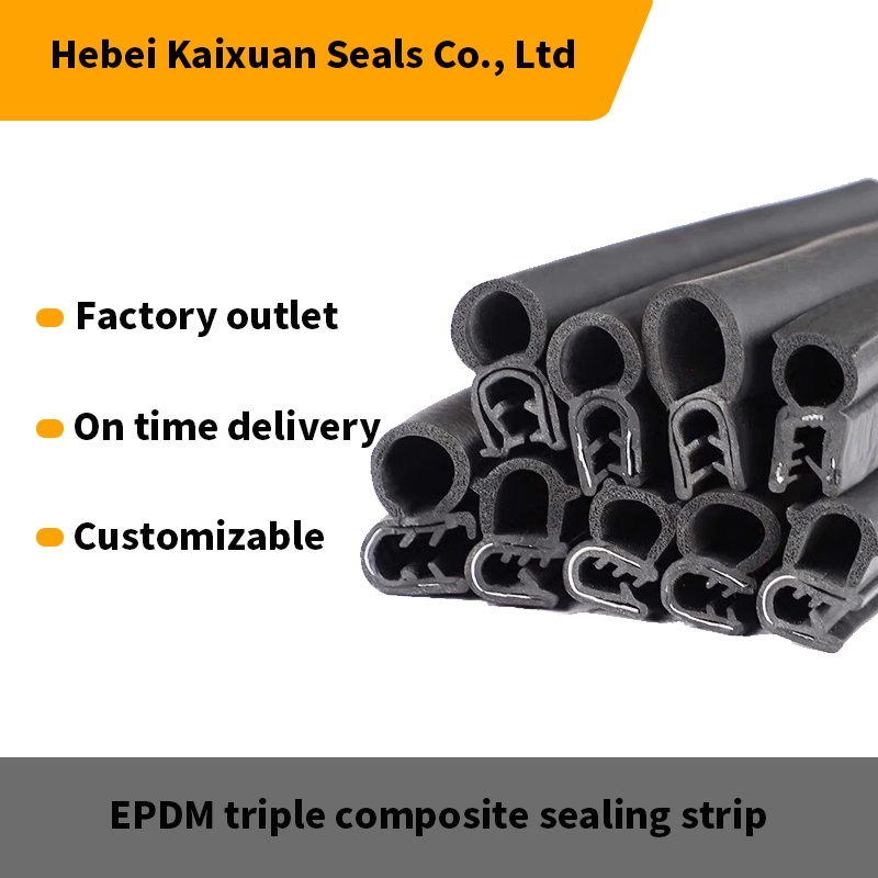 EPDM Auto Factory Produce Customized Flexible Car Door Rubber Seal Strip