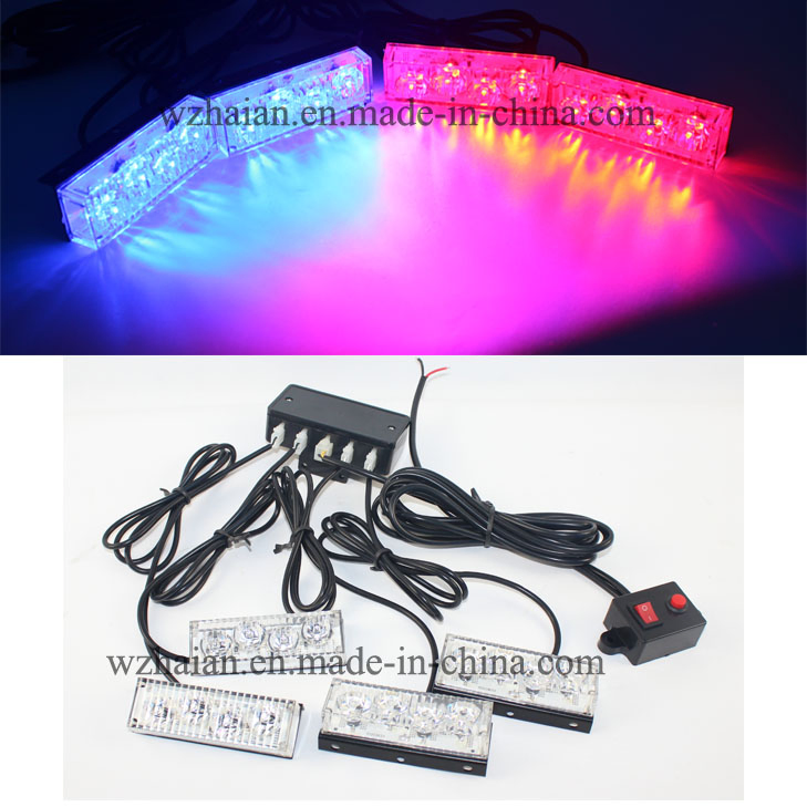 Двухцветные светодиодные габаритные огни DS855-4L-2R2B