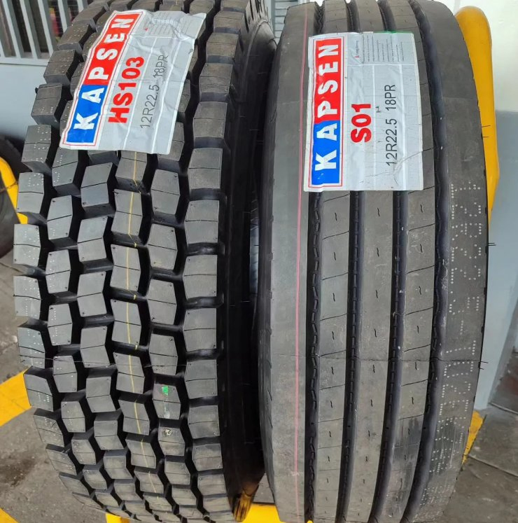 Super Single Wide-Base Truck Tire, High Load Capacity and Lightweight, a Perfect Replacement for Traditional Dual Tires.