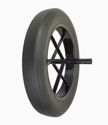 Truck Tire Wheel for Trolley Plastic Wheel 7 Inch Semi-Pneumatic Tyre for Tool Box Wheels Agricultural Vehicle Wheel