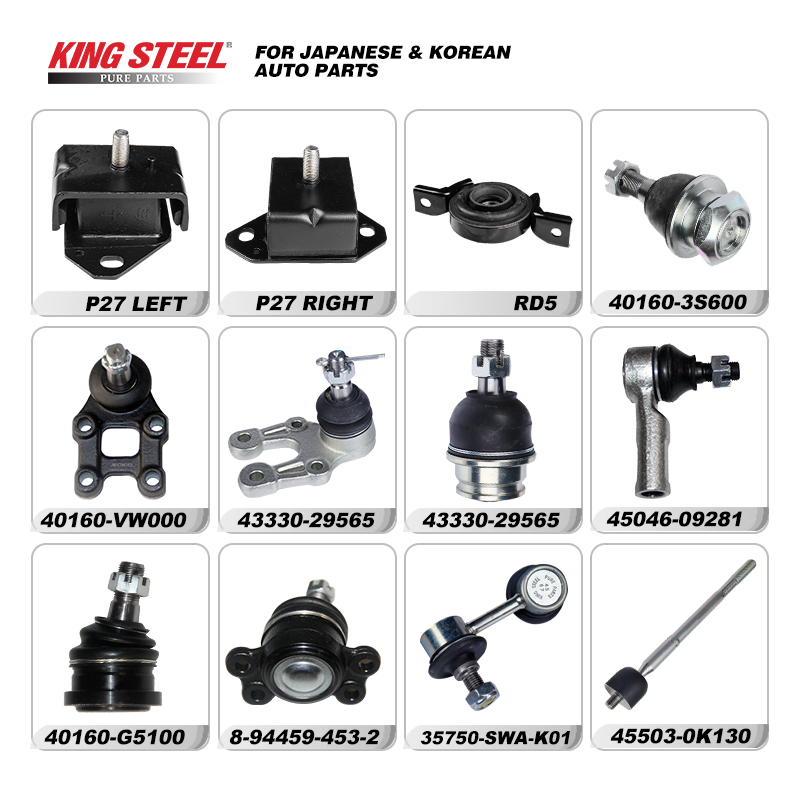 Wholesale China Guangzhou Good Price King Steel Auto Spare Parts for Japan Korean Car Toyota Corolla Hyundai Suzuki Vitara Nissan Auto-Parts