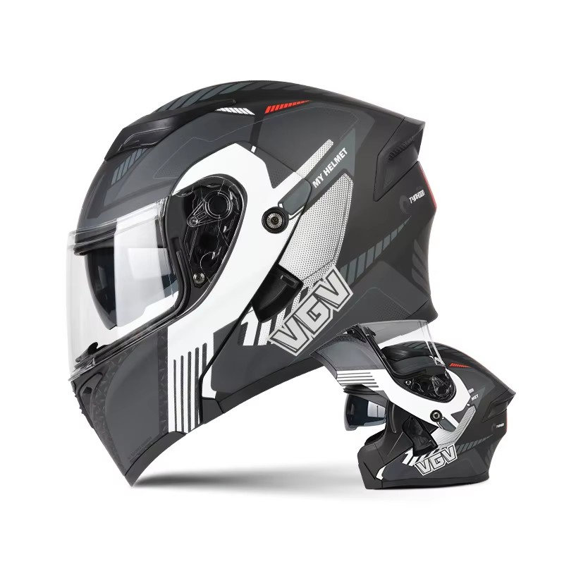 Vgv 90 Motorcycle Helmet DOT Approved Full Face Helmets with Ventilation Holes